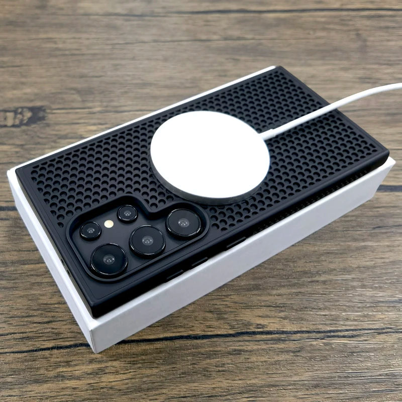 Luxus Hülle mit Wärmeschutz für Galaxy S25