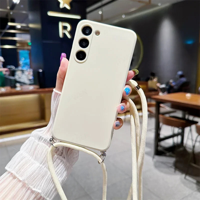 Verstellbare Crossbody Lanyard Hülle Samsung