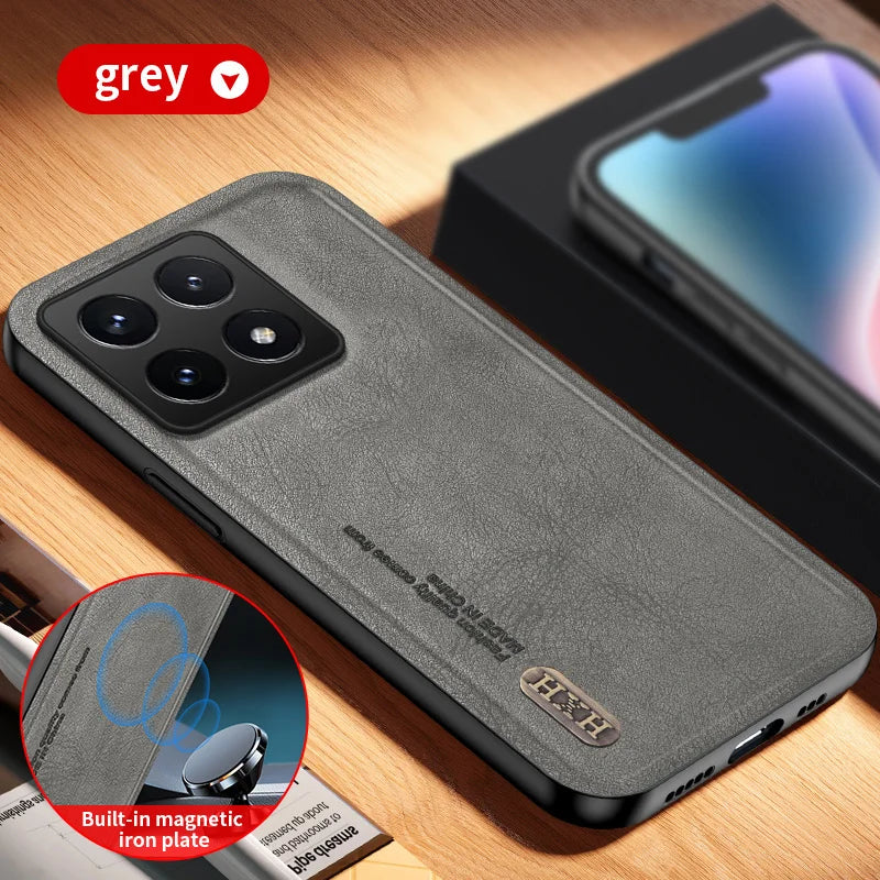 Rückseite Lederhülle Xiaomi 14T Pro