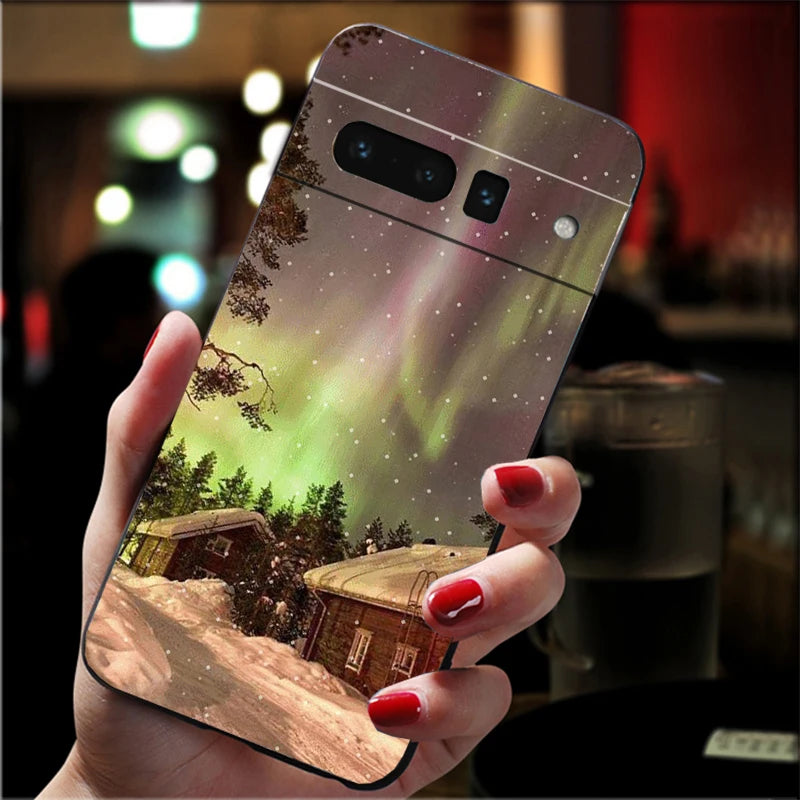 Winter TPU Hülle für Google Pixel 8, 9 & 10 Serie