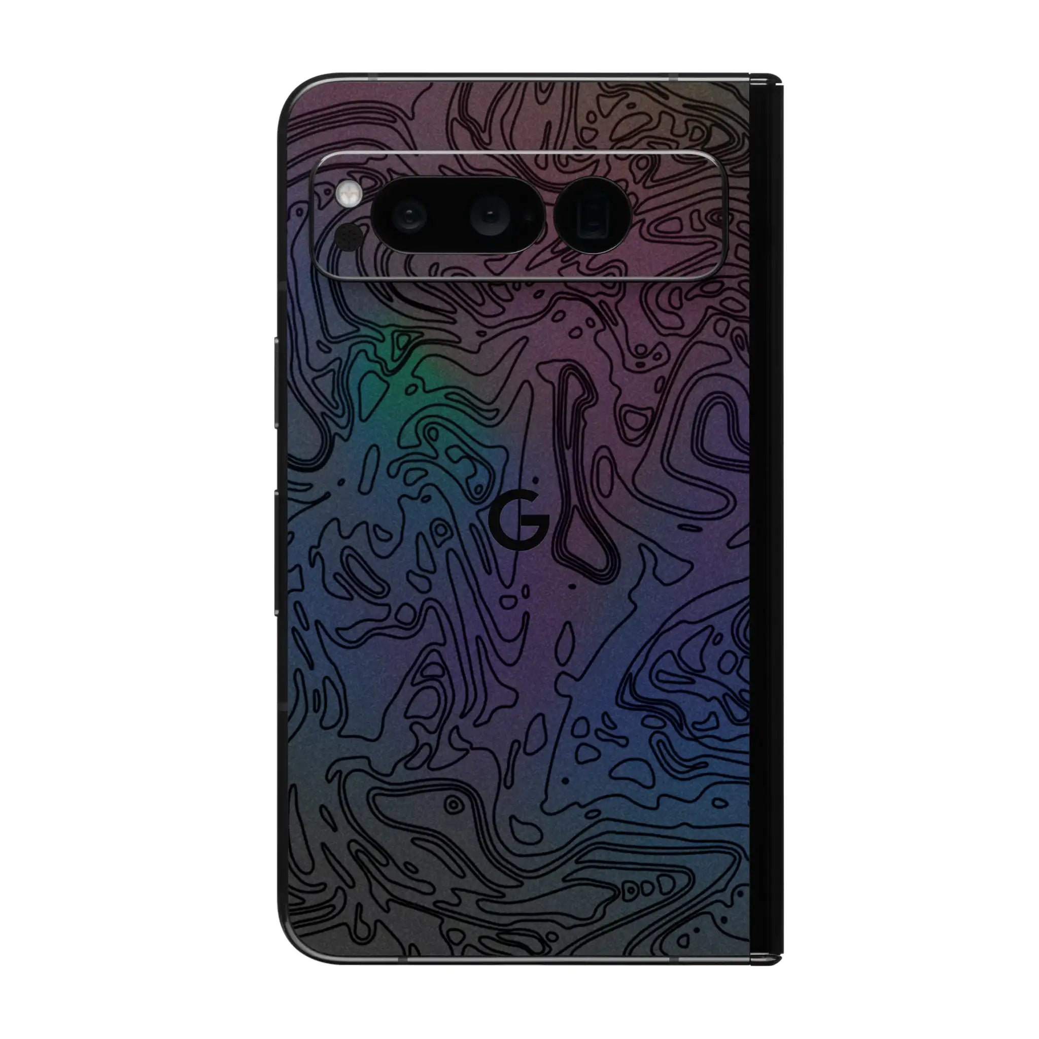 Bunte Rückseitenfolie für Pixel Fold 9 Pro