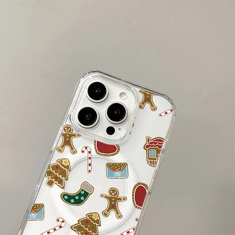 Weihnachts Lebkuchenmann Hülle für iPhone 17