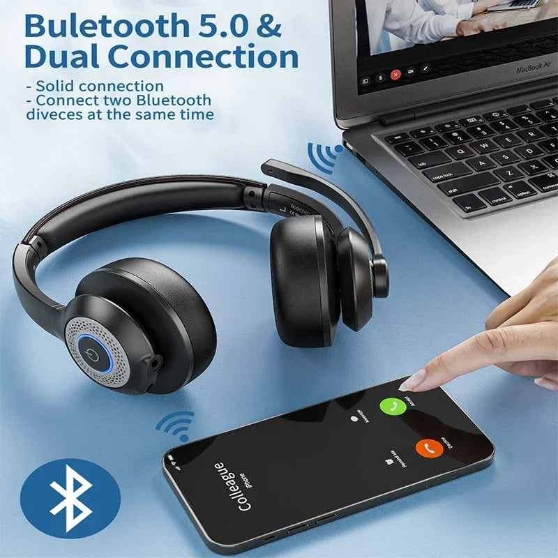 Bluetooth Headset EH02U ANC USB für PC & MacBook