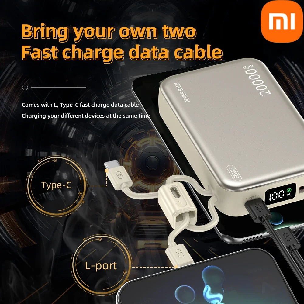 20000 mAh Powerbank 66W