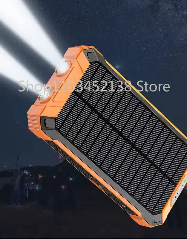 Solar Powerbank 20000mAh wasserdicht mit Typ-C