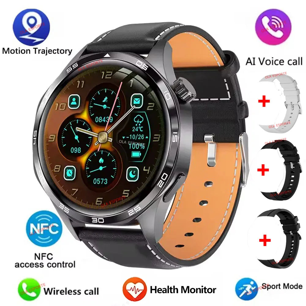 Watch 5 Pro GPS Smartwatch for Men with AMOLED Display
