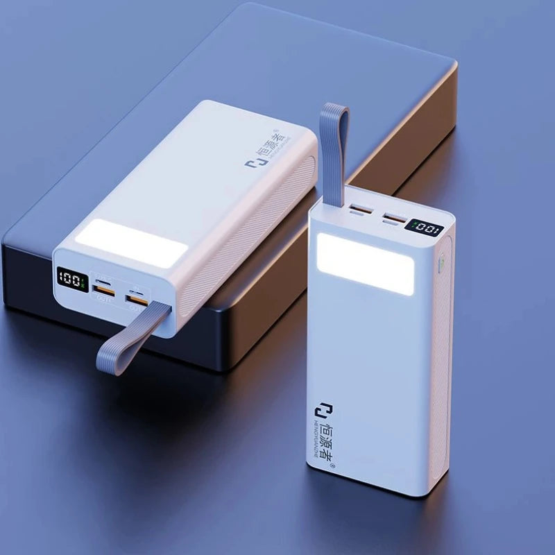 60000mAh Powerbank Schnellladung mit Licht Outdoor