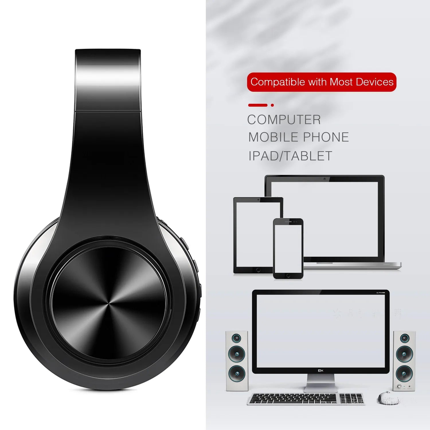 2025 Bluetooth Kopfhörer Over-Ear mit Mic