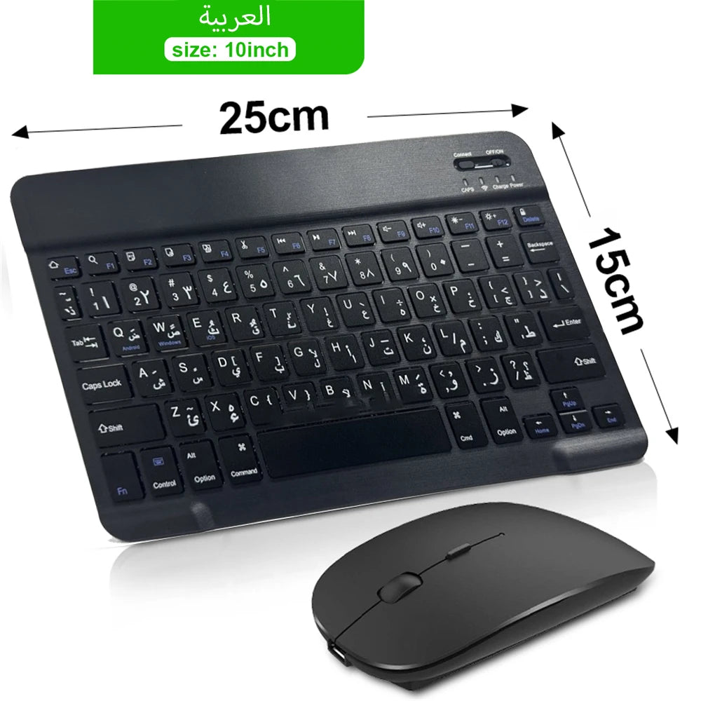 Bluetooth Tastatur Maus für Tablet & iPad