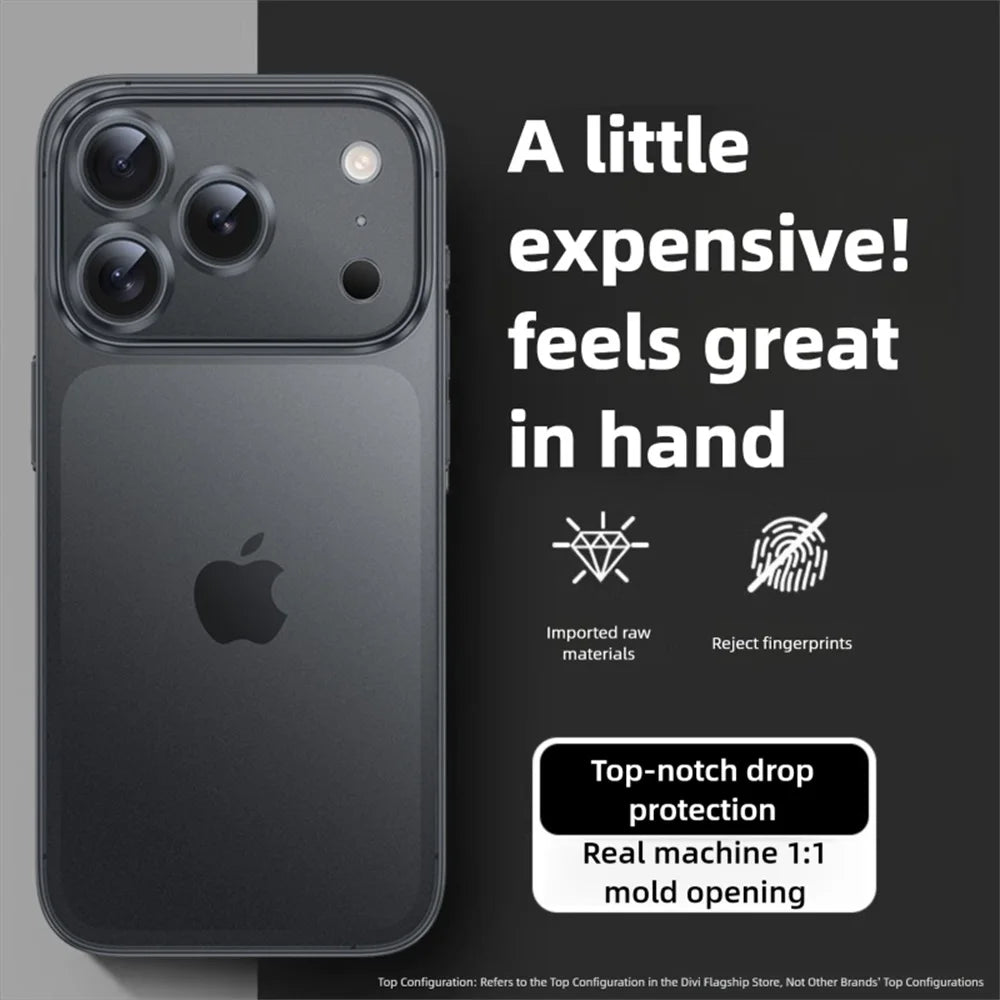 Matte Hardcase Hülle für iPhone 17 Pro Max Air