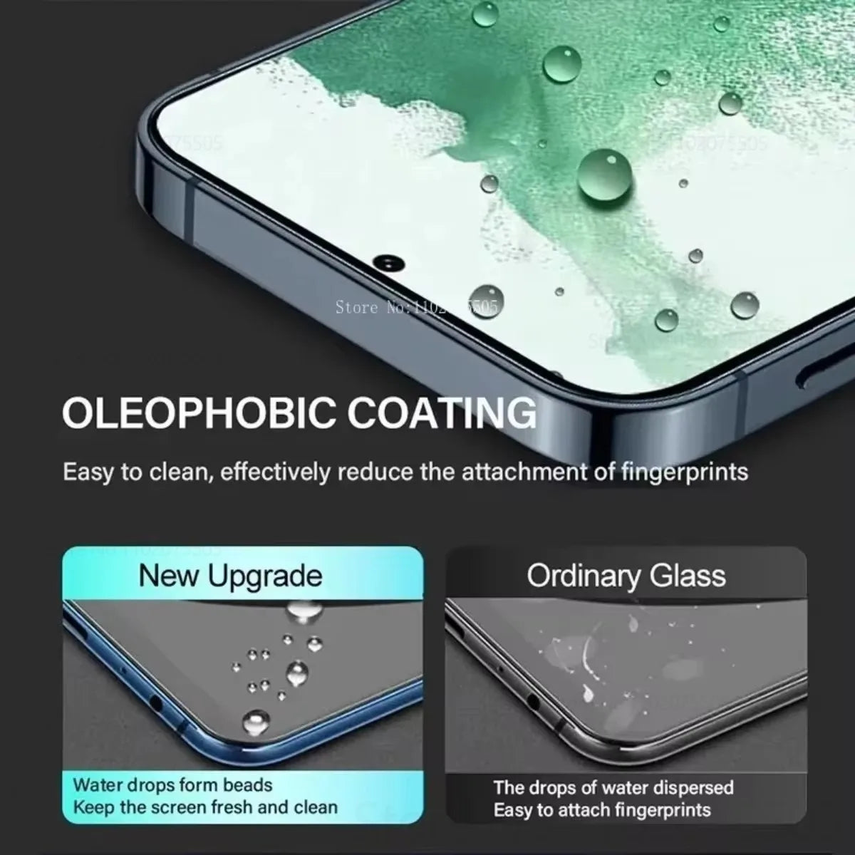 3er Panzerglas für Samsung Galaxy S8–S25 Ultra