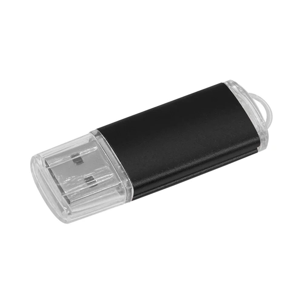 Clé USB 2.0 métallique haute vitesse colorée