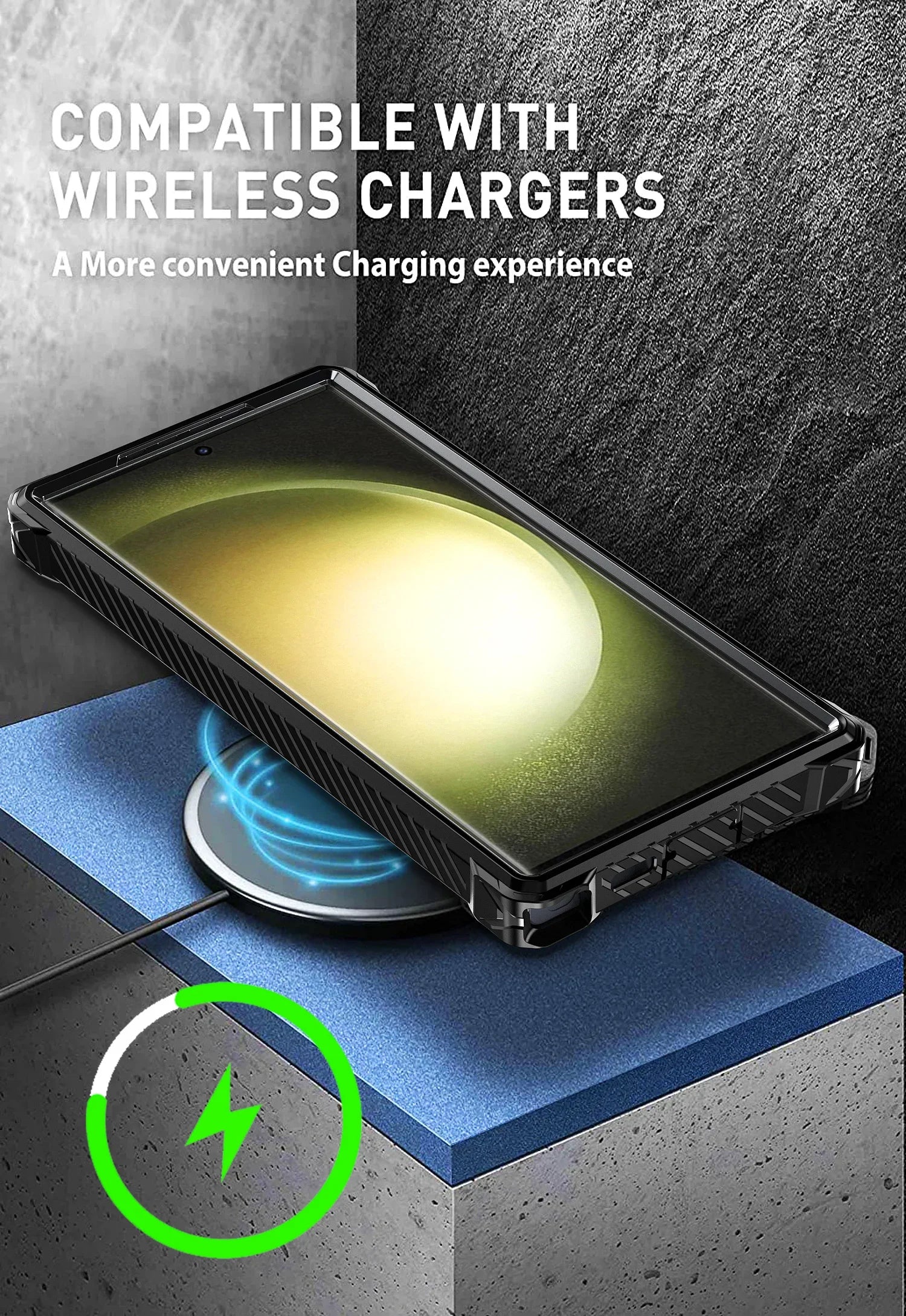 Metallhülle mit Magnet & Ständer