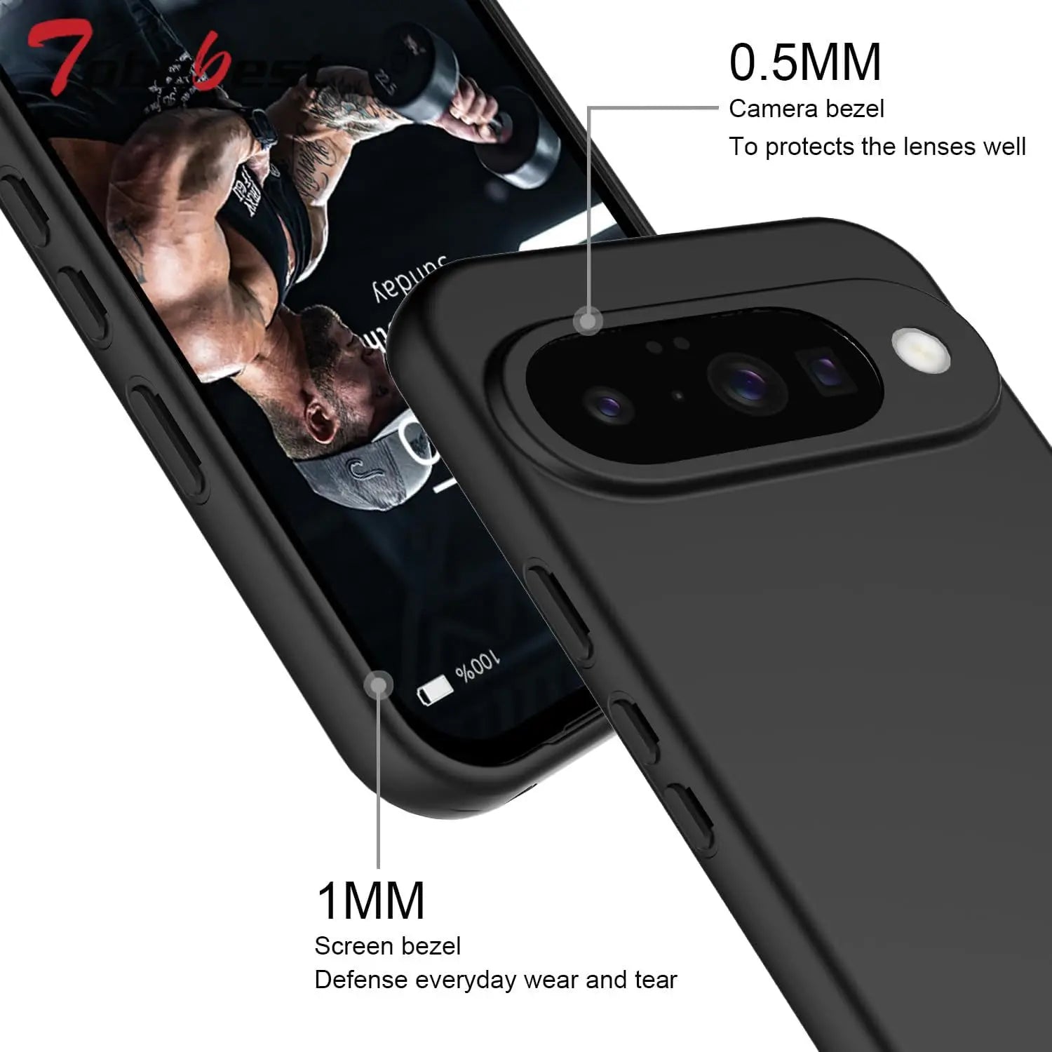 Flüssigsilikon Hülle für Google Pixel 10 Ultra Dünn