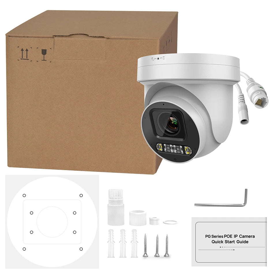 8MP PTZ IP Kamera 5X Zoom Outdoor mit POE