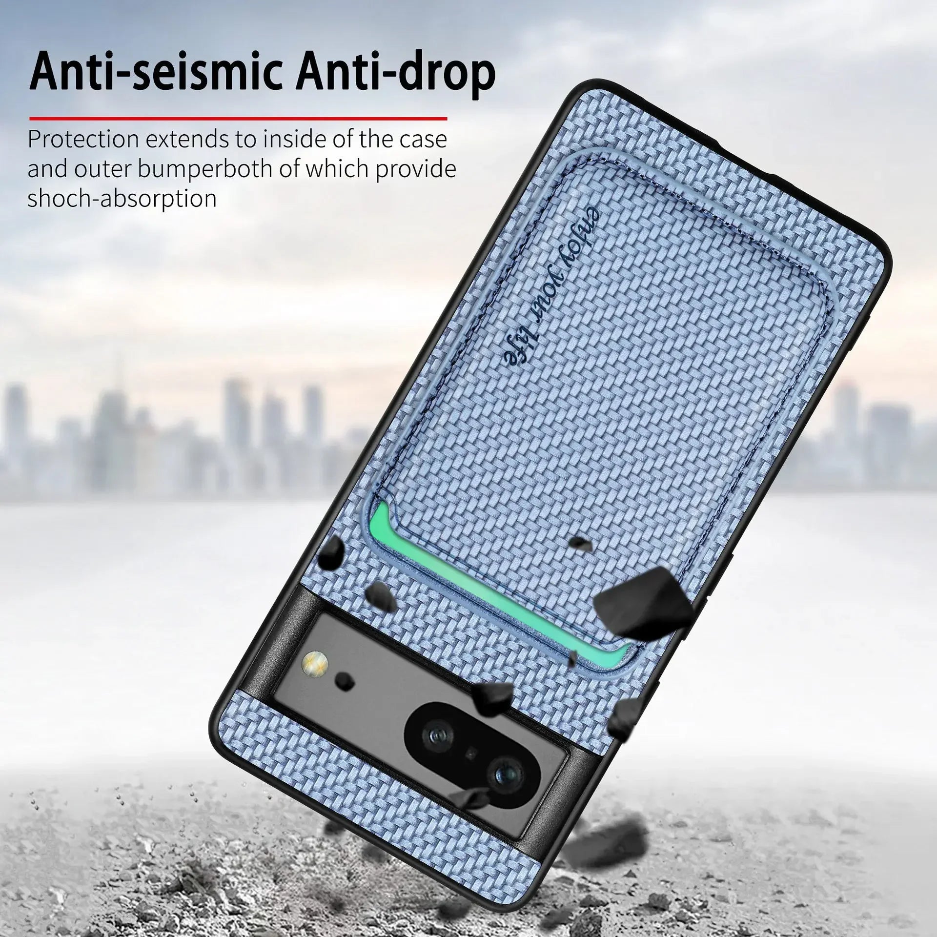 Magnetisches Kartenfach Case für Google Pixel 9 Pro XL