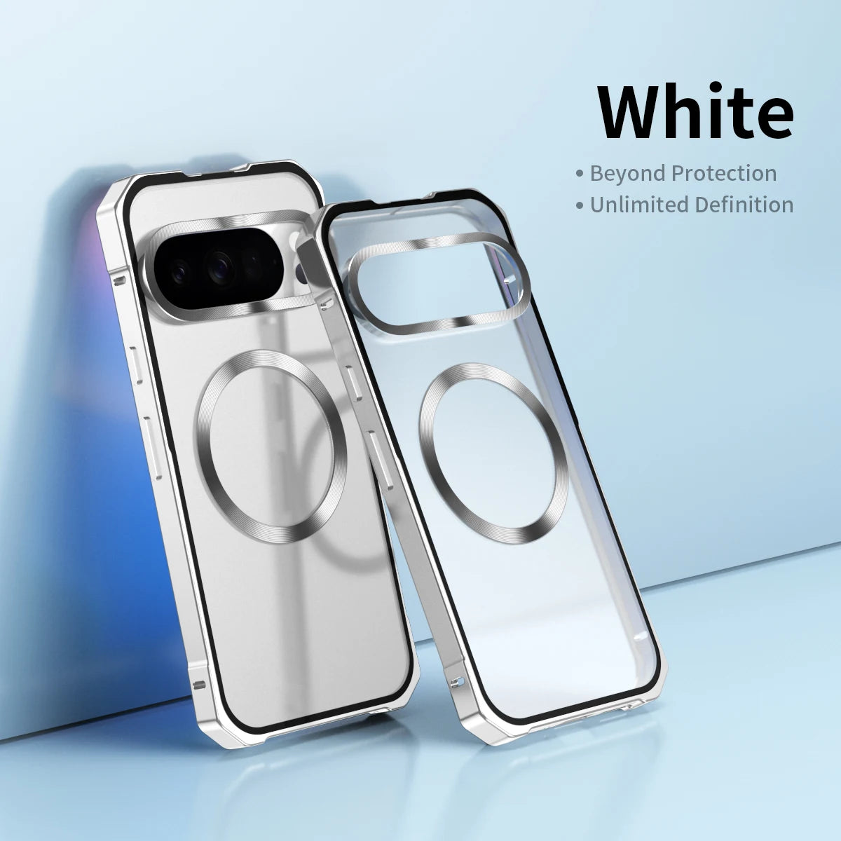 Aluminium Metallhülle für Google Pixel 10, Stoßfest