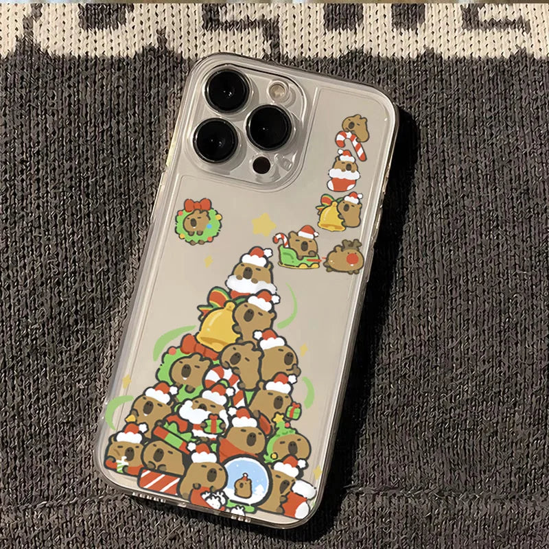 Schöne Winter Schnee Handyhülle für Samsung S25