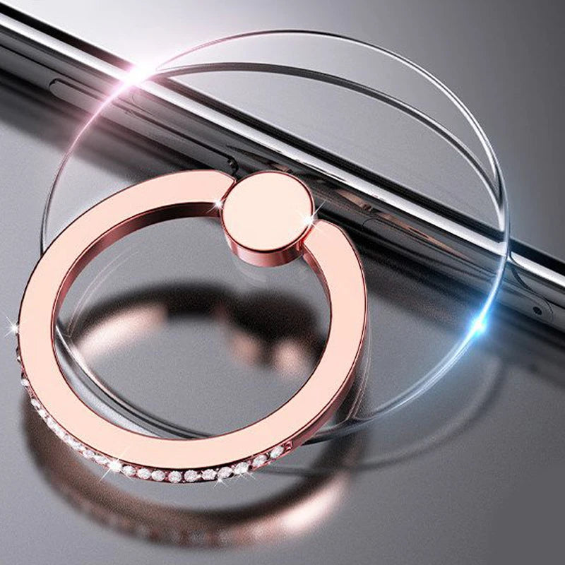 Transparenter 360° Handy-Ringhalterständer