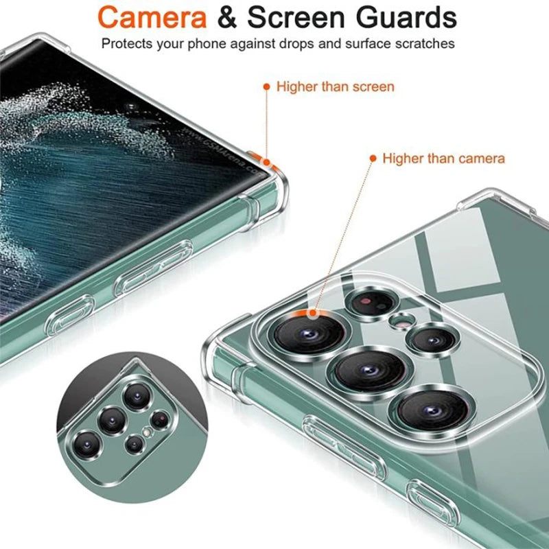 Samsung Clear Shockproof Case