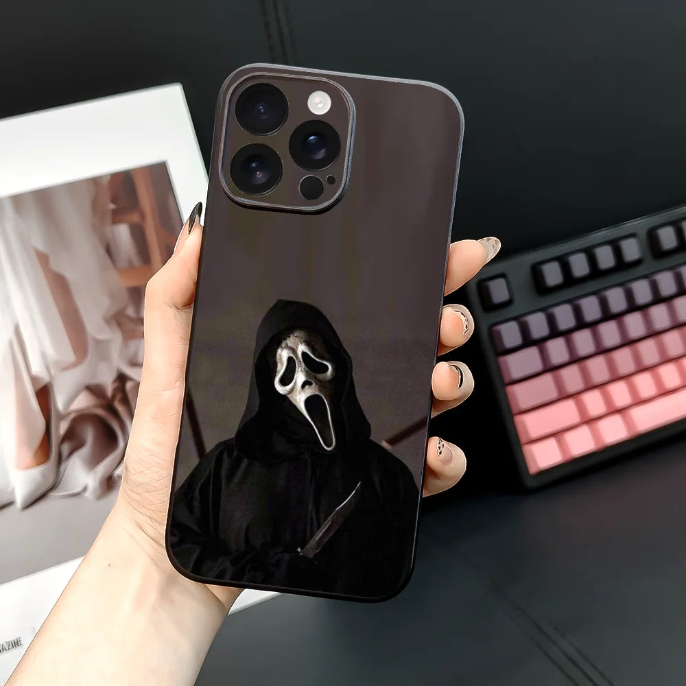 Scream Film Hülle iPhone 16 TPU weich hautfreundlich
