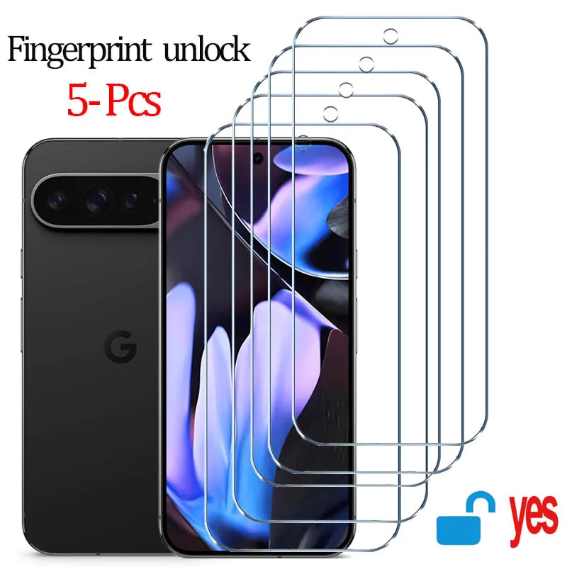 Panzerglas Fingerabdruck Pixel 9 Pro 10 8A 9A 7 8