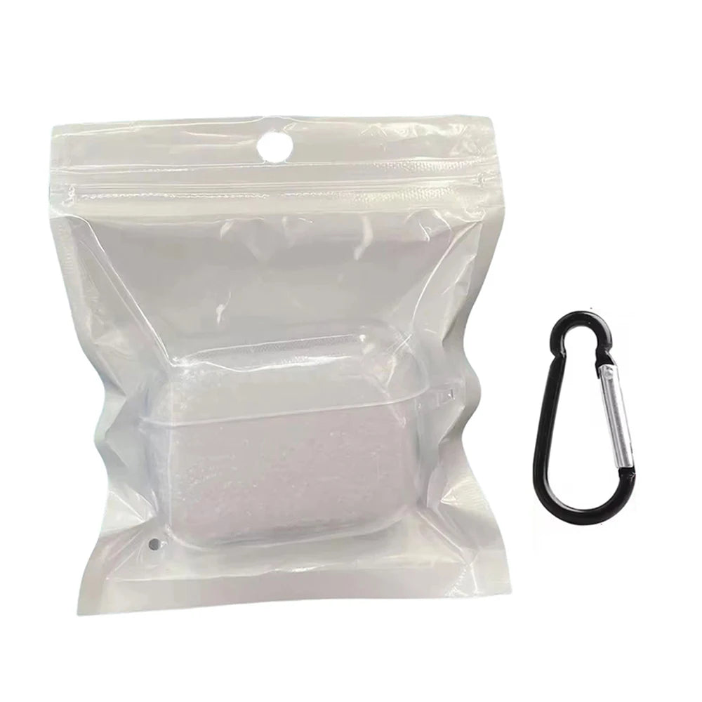 Transparente AirPods Hülle mit Schlüsselanhänger