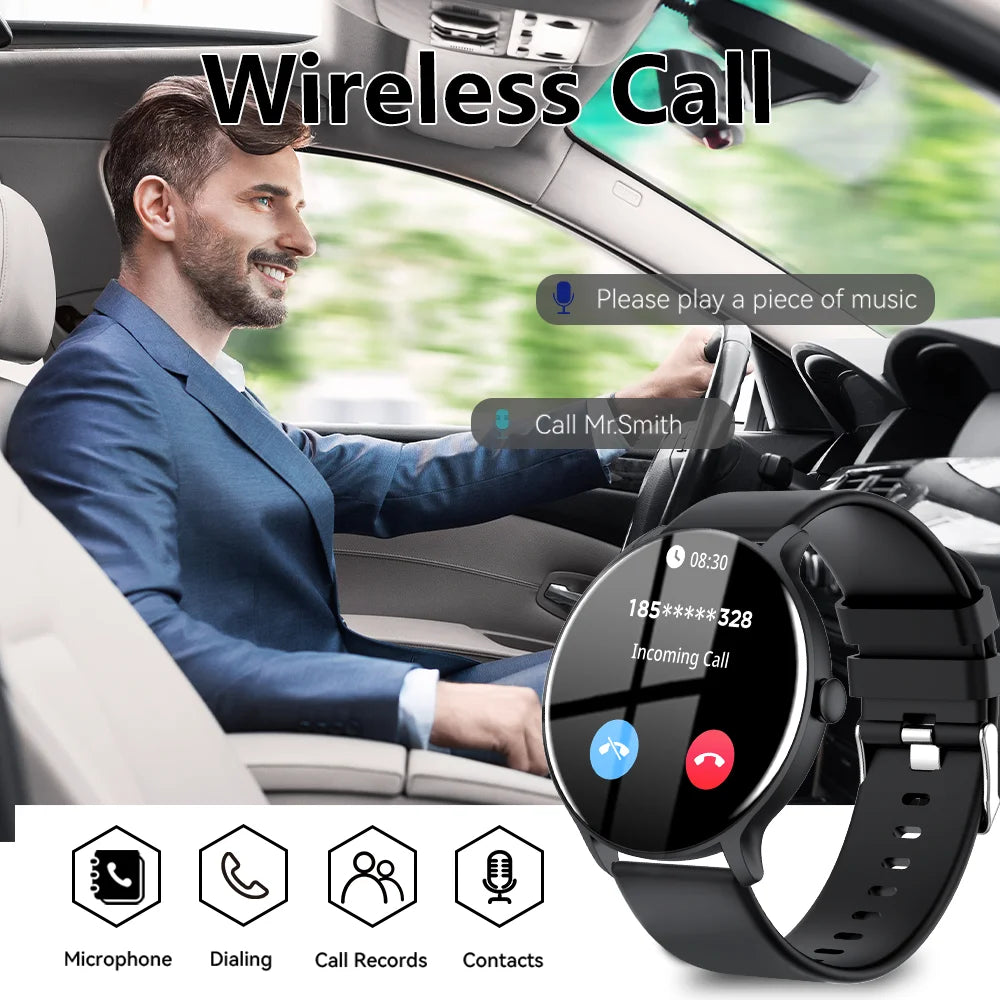 2025 Smartwatch mit Bluetooth & IP68 Schutz