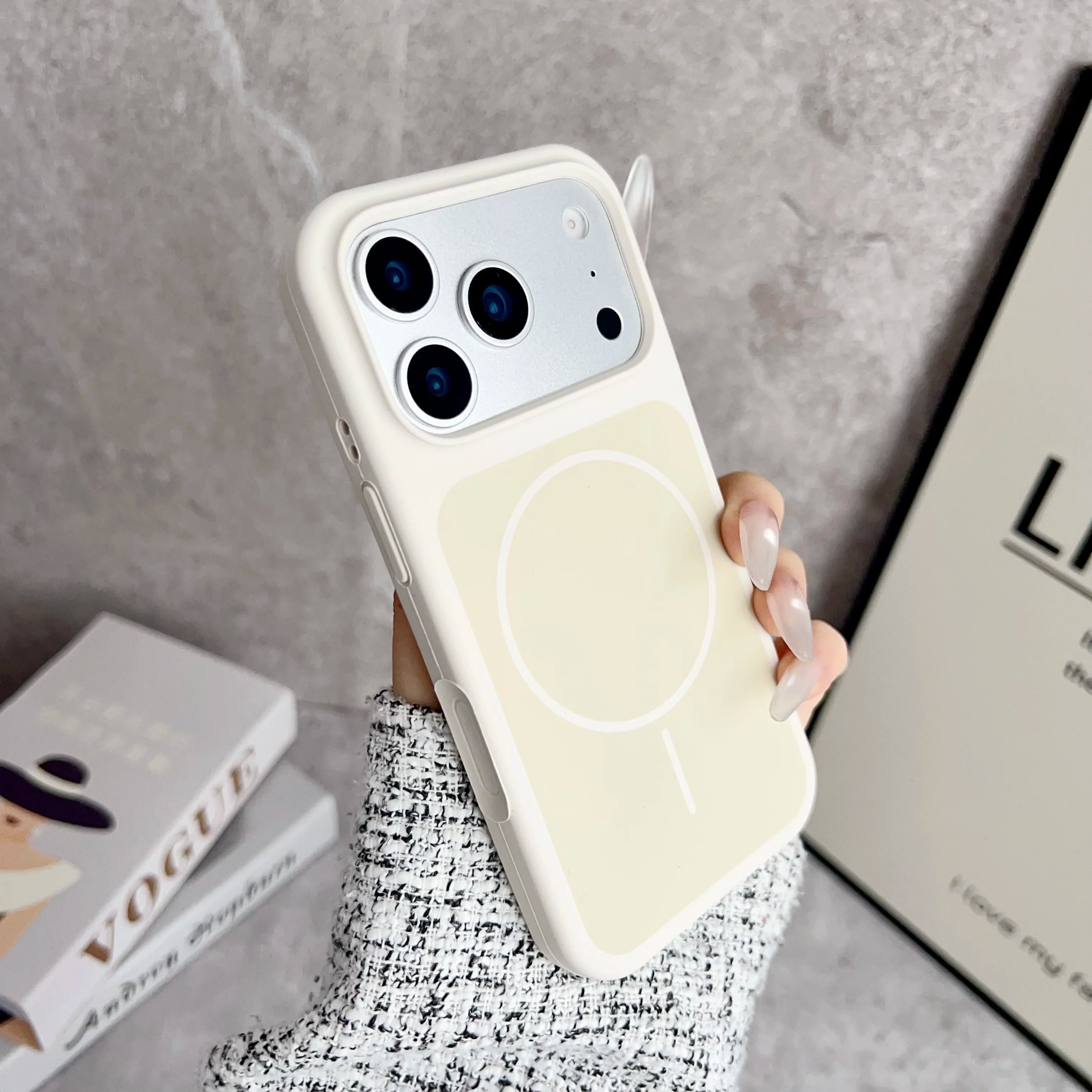 Silikon Hülle für iPhone 17 Pro Max Magsafe