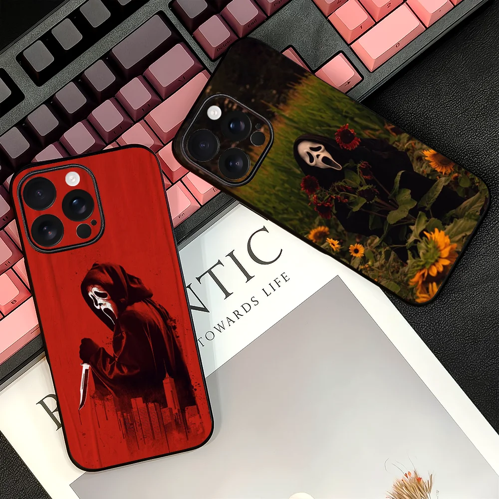 Ghost Face Scream Hülle iPhone TPU weich hautfreundlich