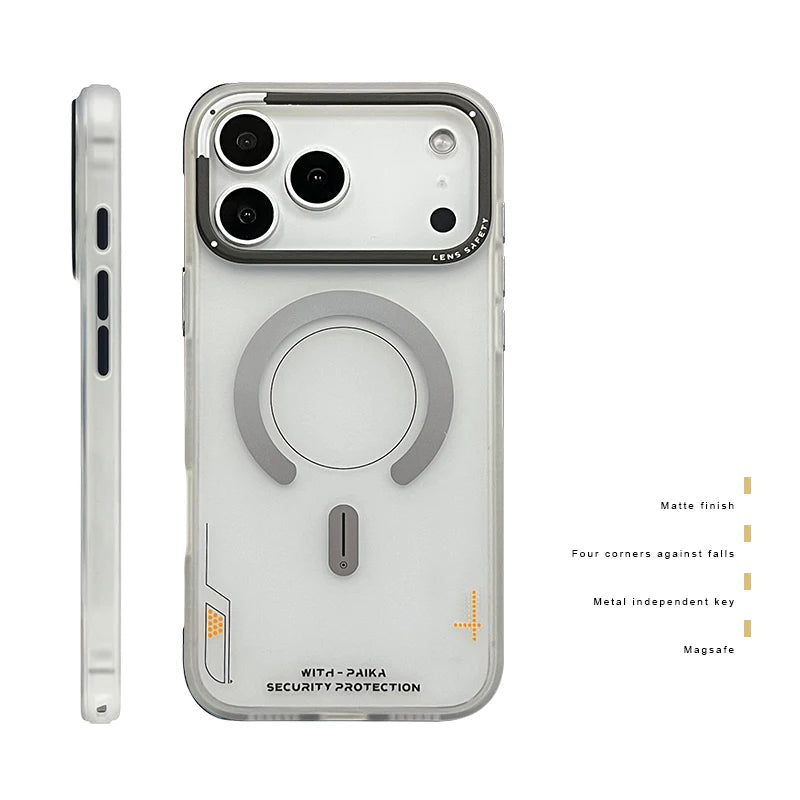 Mattierte Magnet-Hülle für iPhone 17 Pro Max