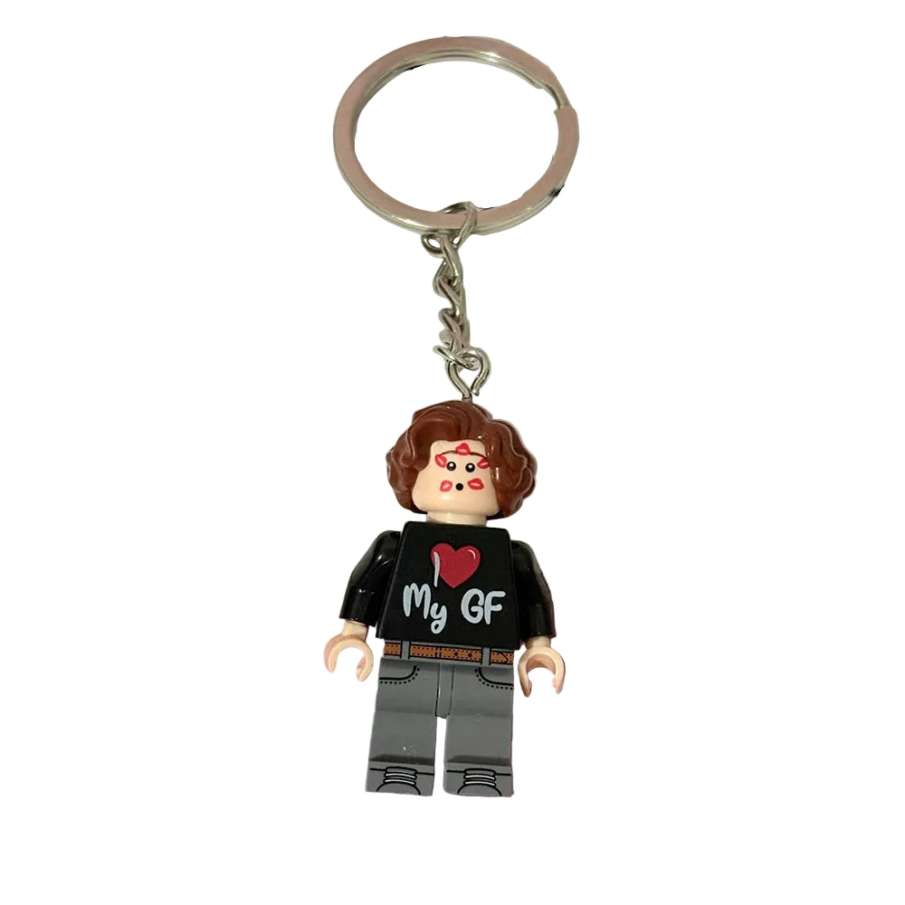 Couple Schluesselanhaenger Set – Niedliche Liebesfiguren Anhaenger fuer Schluessel & Rucksack