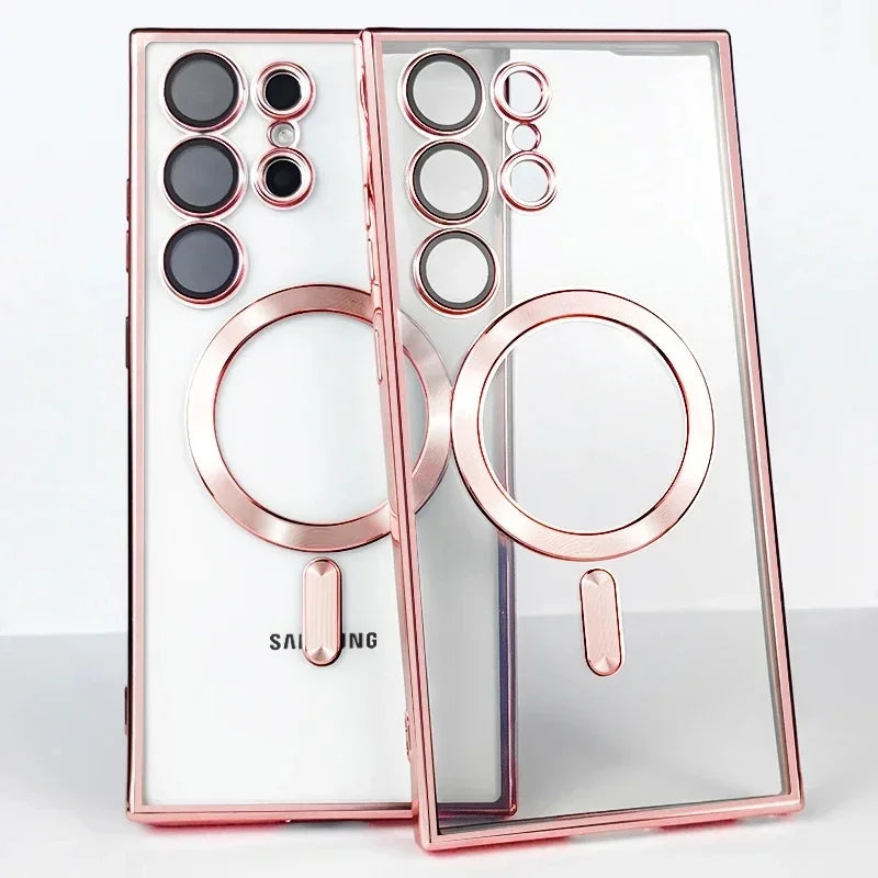 Magnetische Magsafe Hülle für Samsung S25/S24