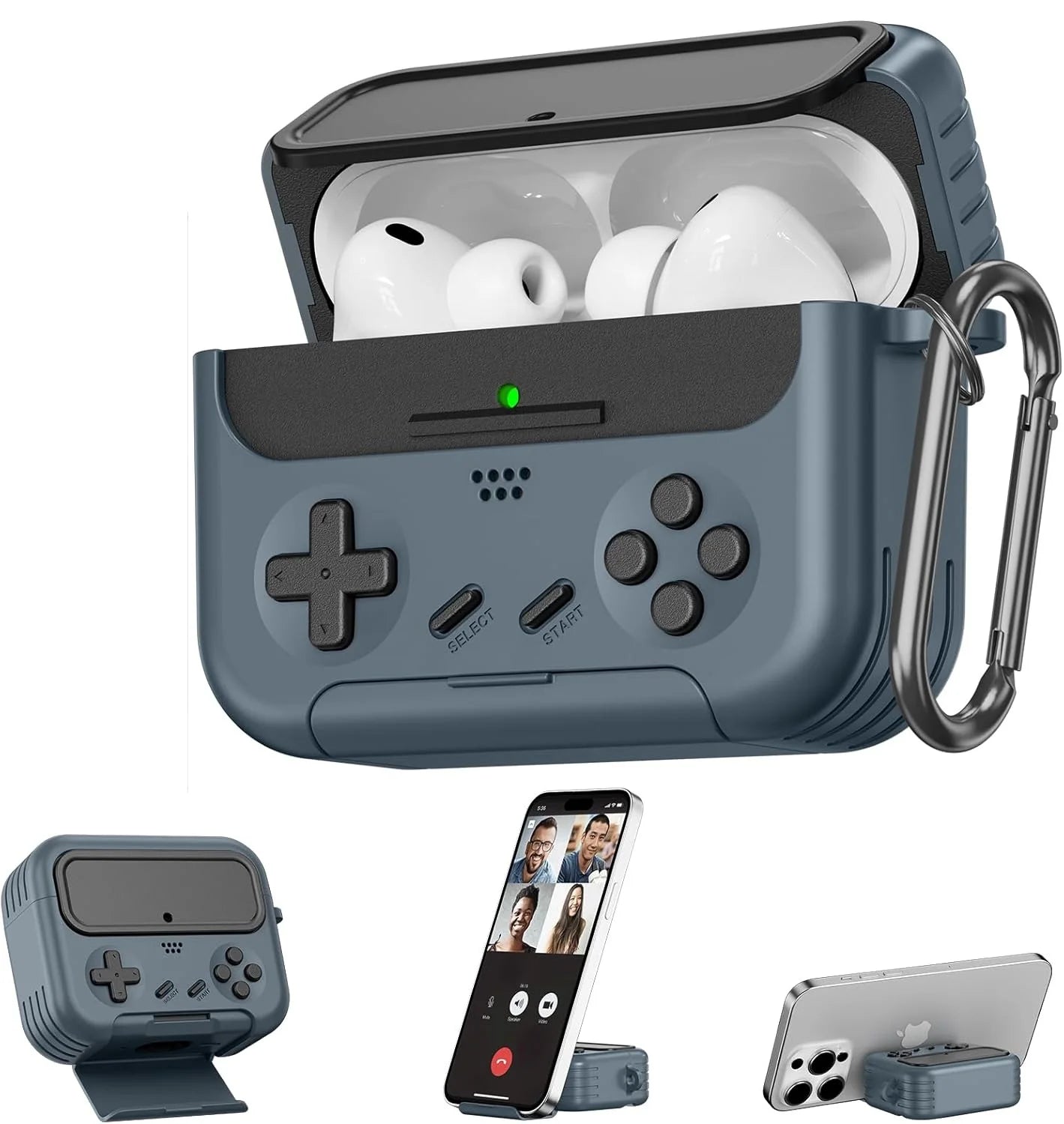 Hülle für AirPods Pro 3 (2025) mit Halterung & Schutz