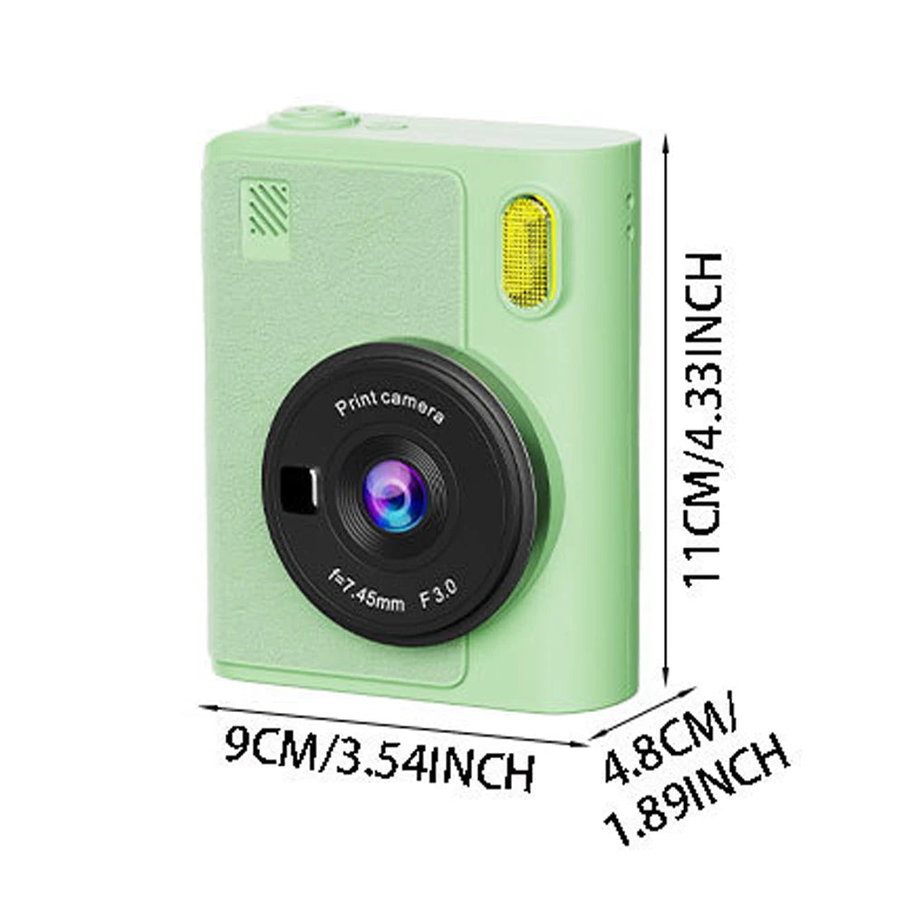 Kinder-Sofortdruckkamera mit Farbfilter und Spaß