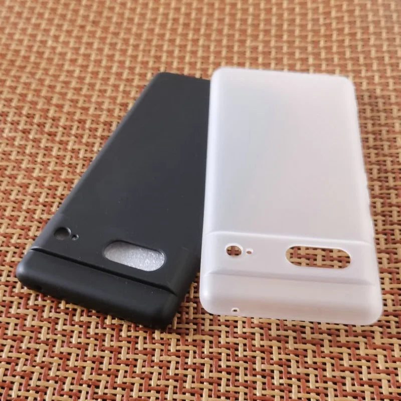 TPU Silikon Hülle Pixel 7 Pro Matt Schwarz