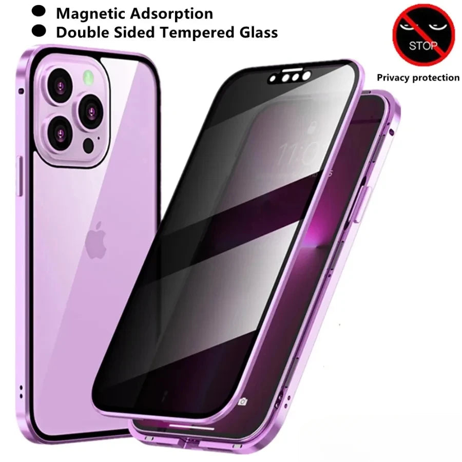 Magnetische Anti-Peeping iPhone-Hülle