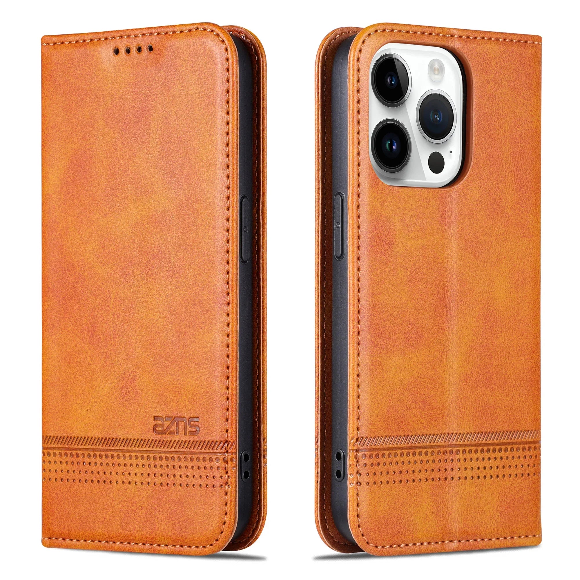 Leder Klapphülle mit Kartenfach für iPhone 17 Pro Max