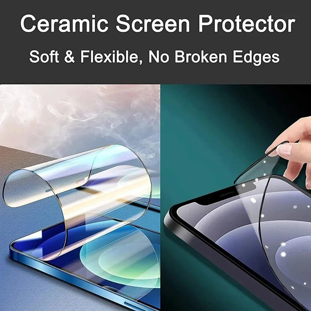 HD Matte Ceramic Screen Protector for iPhone 17 Series