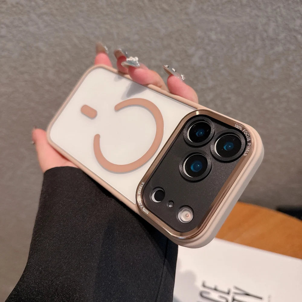 Transparente Magsafe Hülle für iPhone 17 Pro Max