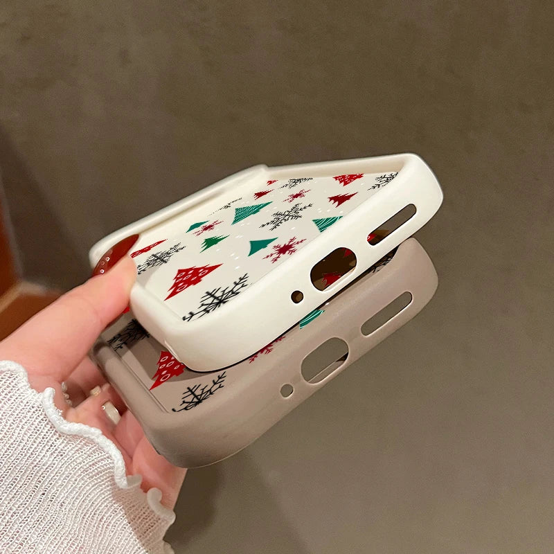 Weihnachtliche TPU-Handyhülle mit Tannenbaum für Google Pixel 10 9 8
