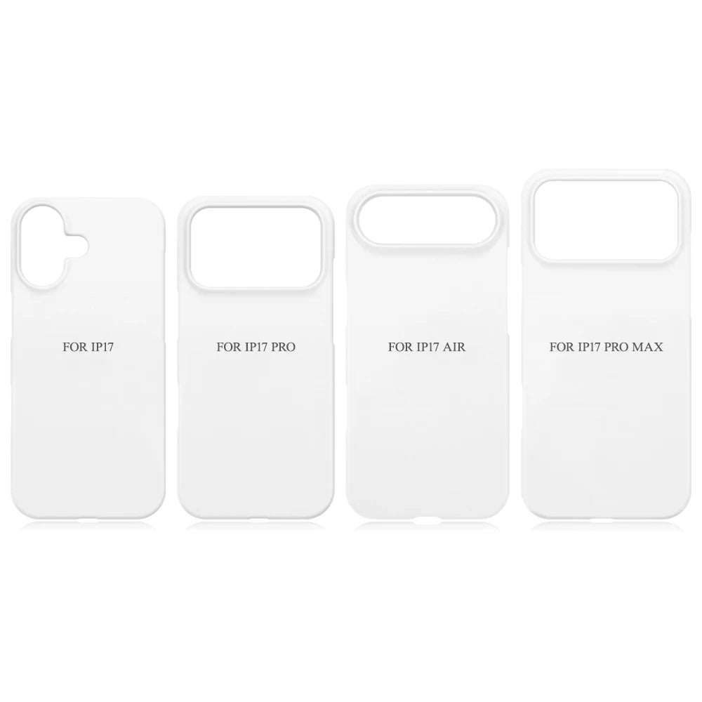 10er Set 3D Sublimation Snap Hüllen für iPhone 17