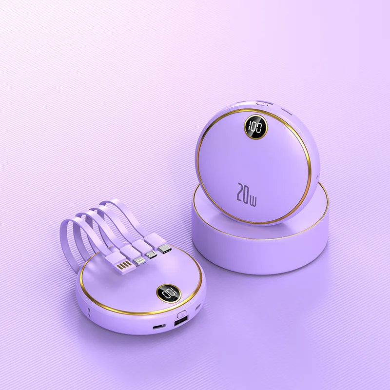Circular 20000mAh Mini Portable Power Bank