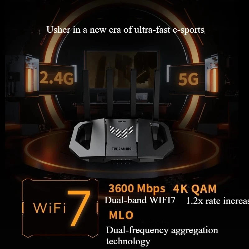 New WiFi7 TUF Gaming Router BE6500