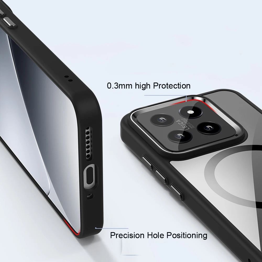 Xiaomi 15 Pro MagSafe Hülle Transparent TPU