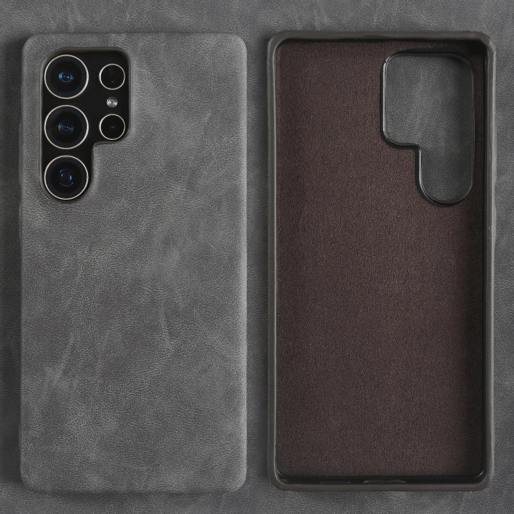 Luxuriöse Lederhülle für Samsung Galaxy Modelle