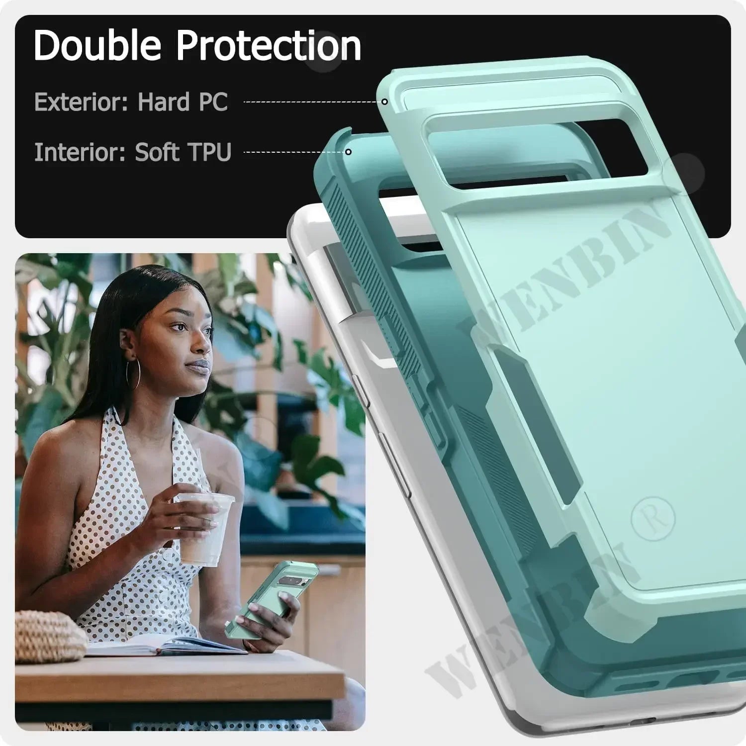 Étui de protection robuste pour la série Google Pixel