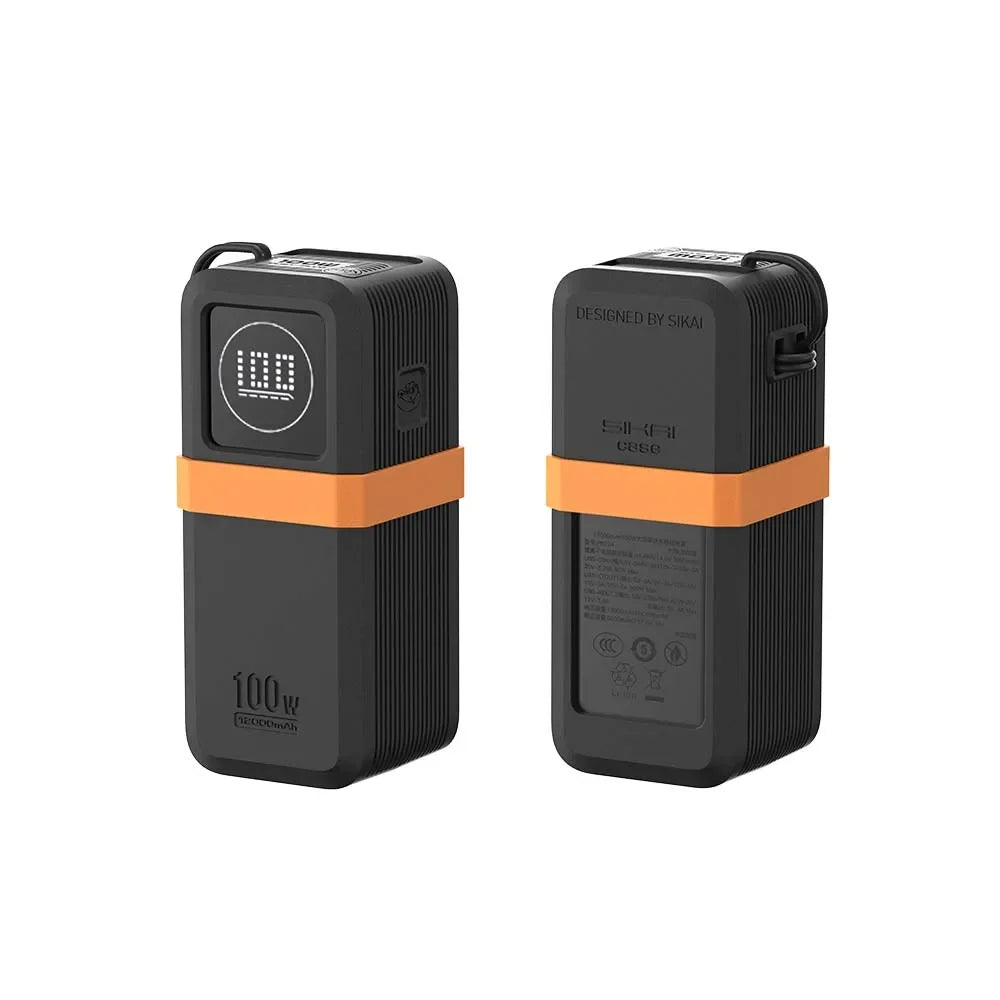 20000mAh Power Bank 130W Fast Charging with Cable Compartment