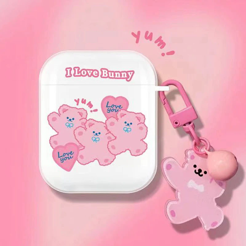 Süße Katzen Silikonhülle für AirPods 1 2 3 4 Pro