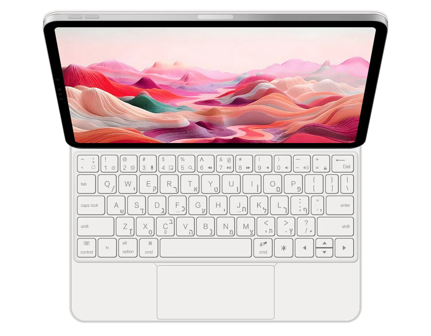 Magnetische Tastaturhülle für iPad Pro & Air 11" 13" mit Bluetooth & Beleuchtung